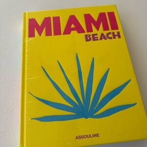Assouline Miami Beach Yellow and Blue Book